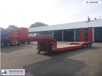 Galtrailer 3-axle lowbed trailer 50000 kg / steering axle - Semirremolque góndola rebajadas