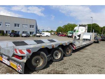 SCHEUERLE Tiefbett, verbreiterbar,gelenkt, Tüv 06-2018. - Semirremolque góndola rebajadas