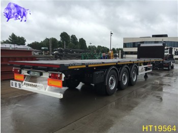 Kässbohrer Flatbed - Semirremolque plataforma/ Caja abierta