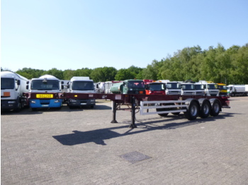 Semirremolque portacontenedore/ intercambiable Dennison 3-axle container trailer 40 ft