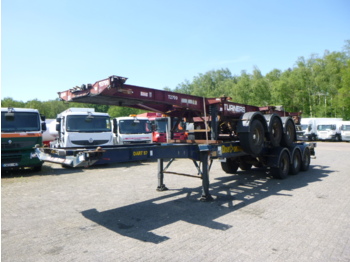 Semirremolque portacontenedore/ intercambiable Dennison Stack - 2 x container trailer 20-40-45 ft