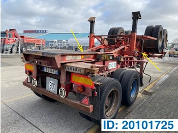 Semirremolque portacontenedore/ intercambiable Fruehauf Skelet 20 ft
