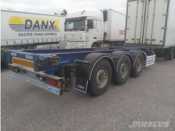 NARKO Konttivasikka 3-aks - Semirremolque portacontenedore/ Intercambiable