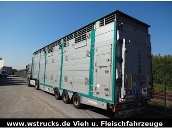 Pezzaioli 3 Stock SBA 31  TYP 2 TOP ZUSTAND  - Semirremolque transporte de ganado