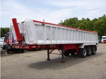 Weightlifter Tipper trailer alu / steel 34.5 m3 + tarpaulin - Semirremolque volquete