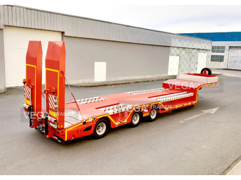 Semirremolque góndola rebajadas para transporte de equipos pesados nuevo VEGA POOL TYPE LOWBED EXTENDABLE: foto 1