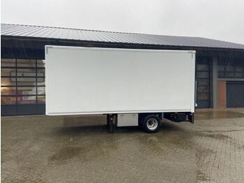 Semirremolque caja cerrada Veldhuizen Be oplegger 5.5 ton met laadklep 750 kg: foto 1