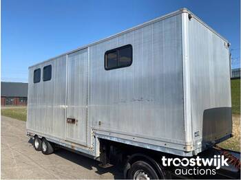 Semirremolque transporte de ganado Veldhuizen P27-2 Paarden BE trailer: foto 1