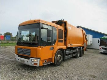 Camión de basura MAN 28.320 TGA 6x2, 3.liftbar+drehbar, Joab 21,2 cbm: foto 1