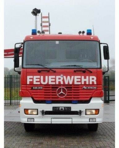 Camión de bomberos Mercedes-Benz ACTROS 1835 Feuerwehr 2080 L Fire Unit !!: foto 6