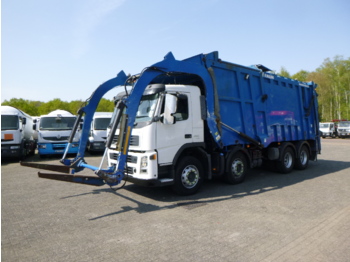 Camión de basura Volvo FM 360 8X4 RHD Faun Frontpress refuse truck: foto 1