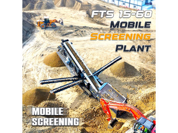 FABO FTS 15-60 MOBILE SCREENING PLANT 500-600 TPH | Ready in Stock - Trituradora móvil: foto 1