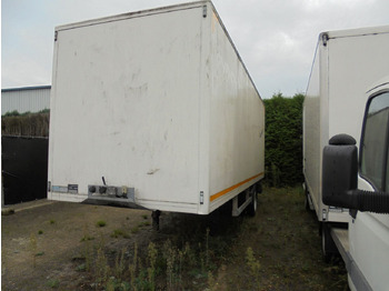 van den oever trailers 700-1D/ 220LZC - Semirremolque caja cerrada: foto 1