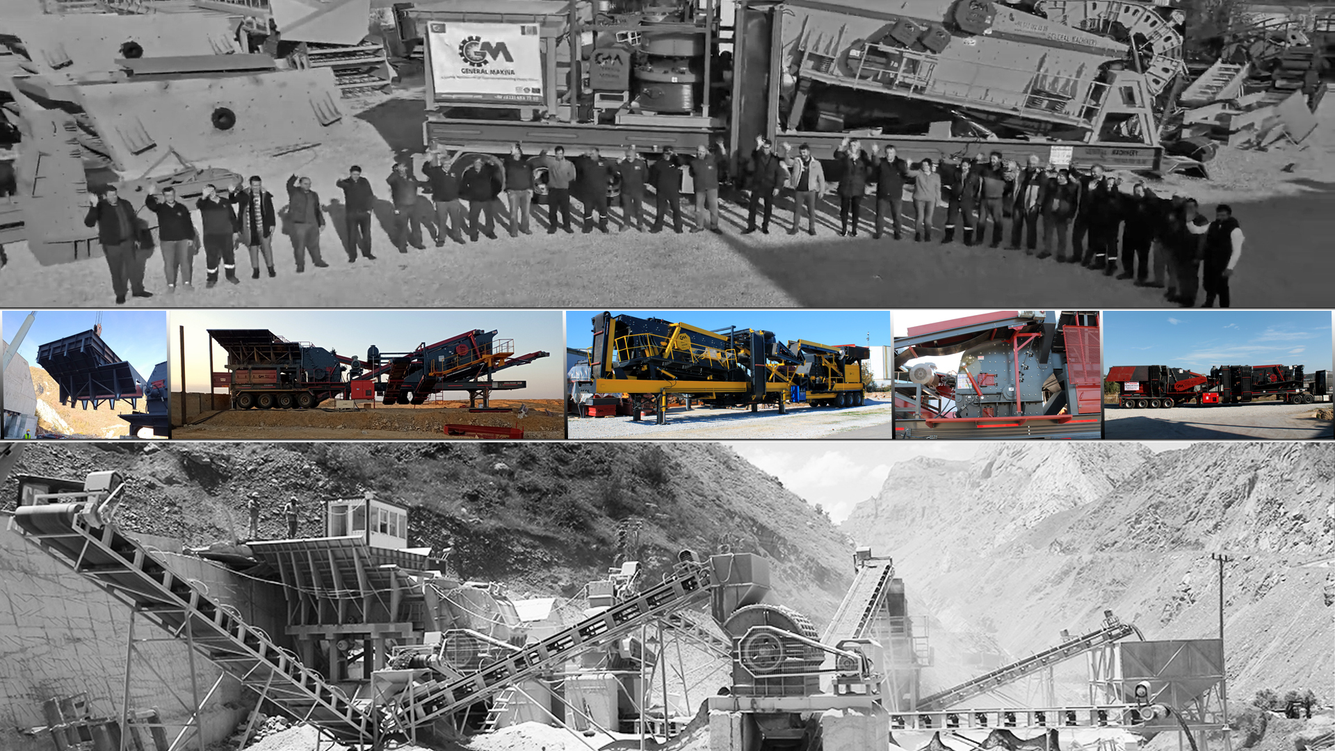 GENERAL MAKINA Stone Crushing Screening and Concrete Batching Plants - Maquinaria de construcción - electro, 3-eje undefined: foto 1