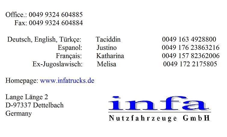 Infa Nutzfahrzeuge GmbH - anuncios sobre venta undefined: foto 1