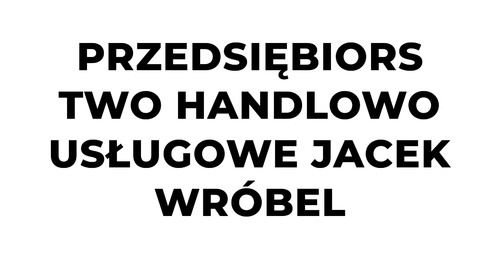 Przedsiębiorstwo Handlowo Usługowe Jacek Wróbel en Truck1
