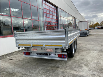 Remolque volquete Möslein  14 t Tandemkipper Tieflader Breite Reifen-- Neu: foto 5
