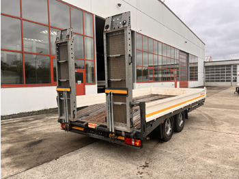 Remolque góndola rebajadas para transporte de equipos pesados Möslein TTS 11 Schwebheim  Tandemtieflader: foto 3