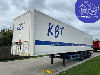 Semirremolque caja cerrada VAN HOOL