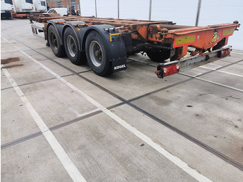Semirremolque portacontenedore/ Intercambiable Nooteboom FT 43 03 V lift axle; BPW: foto 5