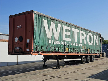 Semirremolque portacontenedore/ Intercambiable VAN HOOL