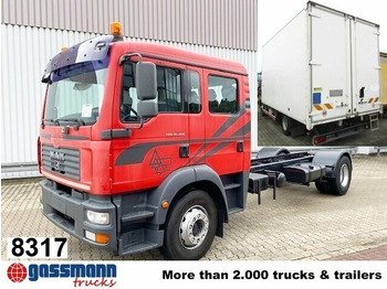 Camión caja cerrada MAN TGM 18.280