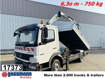 Camión volquete MERCEDES-BENZ Atego 818