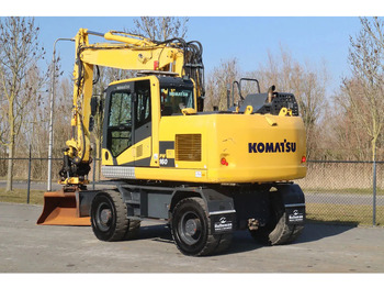Excavadora de ruedas Komatsu PW160-11 | ENGCON TILTROTATOR | BUCKET | TRAILER HYDR.: foto 3