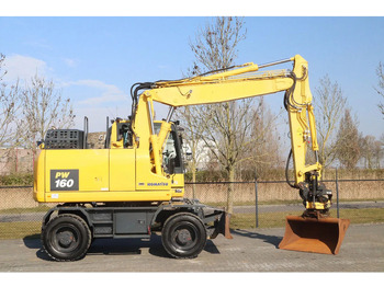 Excavadora de ruedas Komatsu PW160-11 | ENGCON TILTROTATOR | BUCKET | TRAILER HYDR.: foto 4