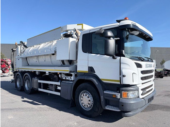 Limpieza de alcantarillado Scania P360 6x4 Euro 6 Hvidtved Larsen FlexLine 312: foto 2