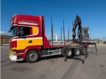 Camión grúa SCANIA R 580