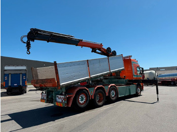 Camión grúa Volvo FM500 8x2*6 Crane HMF 2620 K5 Pendel Tipper: foto 3