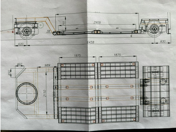 Semirremolque góndola rebajadas EMTECH 2 osiowa PCN 18 TIEFBETT Zagłębiana Rozciągana Oś Skrętna UNIKAT: foto 4 Semirremolque góndola rebajadas EMTECH 2 osiowa PCN 18 TIEFBETT Zagłębiana Rozciągana Oś Skrętna UNIKAT: foto 4