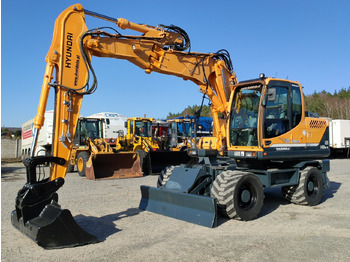 Excavadora de ruedas HYUNDAI
