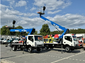 Camión con plataforma elevadora NISSAN