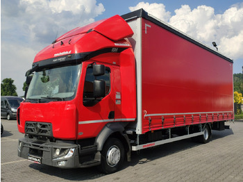 Camión lona Renault D12.240 E6 Firana Tył Drzwi Dach Zsuwany Długa 830cm: foto 2