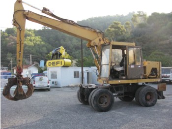 Excavadora de ruedas Caterpillar 212 BFT: foto 1