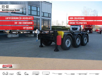 Semirremolque portacontenedore/ Intercambiable KRONE