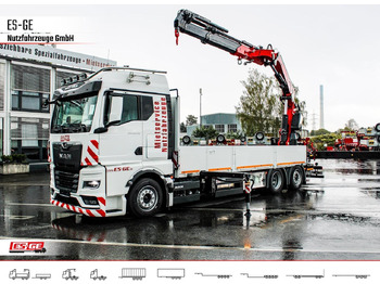 Camión caja abierta MAN TGX 26.480