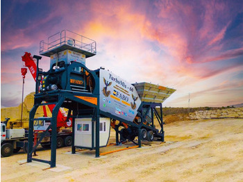 Planta de hormigón nuevo FABO mobile concrete batching plant: foto 2