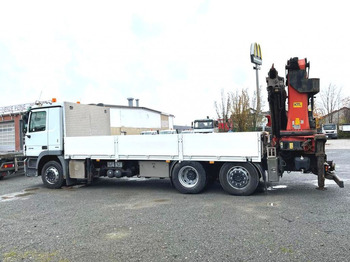 Camión caja abierta, Camión grúa Mercedes-Benz Actros 2546 L 6x2  Pritsche Heckkran Palfinger P: foto 4