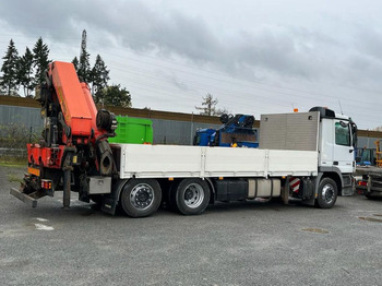 Camión caja abierta, Camión grúa Mercedes-Benz Actros 2546 L 6x2  Pritsche Heckkran Palfinger P: foto 5