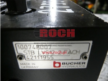 Válvula hidráulica BUCHER HYDRAULICS 100748007 STB LVS12 2-FACH 42111955 - 2 SEKCYJNY + VR032AA035V10: foto 2