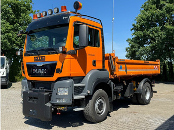 Camión volquete MAN TGS 18.320 4x4 BL Euro 6 Kipper + Winterdienst: foto 2