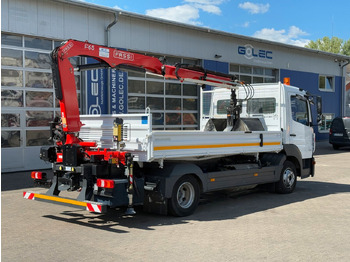 Camión grúa Mercedes-Benz ATEGO 818 4x2 Euro 6 Kipper Kran FASSI F65B.0.22: foto 5