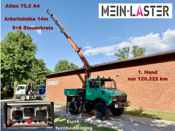 Leasing para Unimog U 1200 Atlas 75.2 Kran 14 m Funk FB *1. Hand Unimog U 1200 Atlas 75.2 Kran 14 m Funk FB *1. Hand: foto 1 Leasing para Unimog U 1200 Atlas 75.2 Kran 14 m Funk FB *1. Hand Unimog U 1200 Atlas 75.2 Kran 14 m Funk FB *1. Hand: foto 1