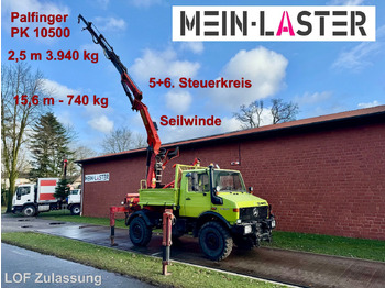 Camión grúa UNIMOG U1650