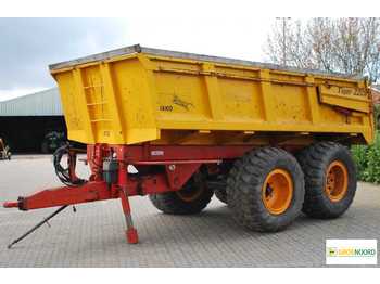 Remolque volquete agrícola Jako Tiger 220S Gronddumper Zandkipper Grondkar: foto 1