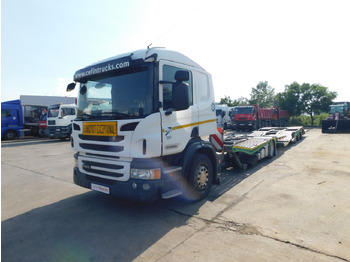Camión portavehículos SCANIA