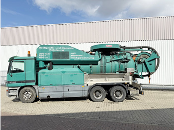 Camión Mercedes-Benz Actros 3348 6x4 Actros 3348 6x4, V8, Kroll Saug-/Spülwagen ca. 14m³, Wasserrückgewinnung, Funk: foto 5